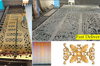 convert logo to vector, laser cutting professional and manual vector tracing