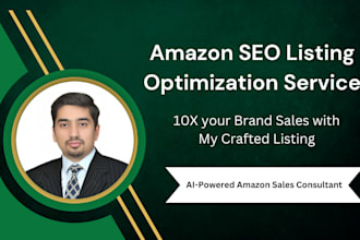 write converting amazon fba listings SEO optimized listings product descriptions