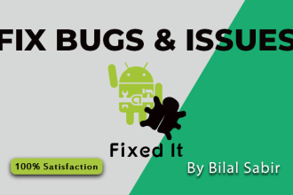 fix any issues or bugs in your kotlin or java android app