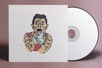 make illustrated cover artwork