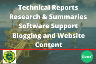 handle petroleum engineering and geology related projects