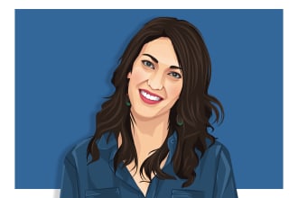 draw cartoon portrait illustration from your photo