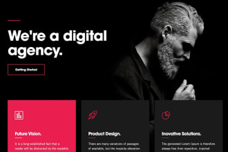 Hot Deals!  create business,real estate wordpress website using elmentor