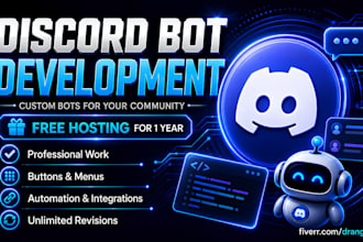 make a professional custom coded discord bot