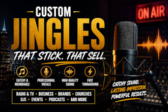create a catchy custom jingle for your brand or business