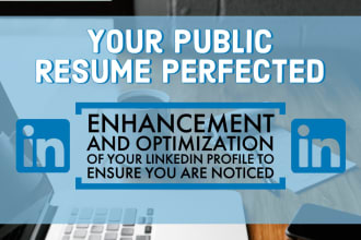 enhance and optimize your linkedin to ensure you are noticed