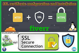 do SSL certificate configuration and installation
