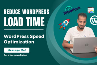 do page speed optimization, increase wordpress site speed