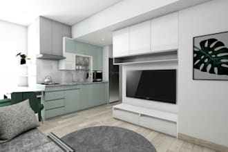 create interior 3d model and rendering