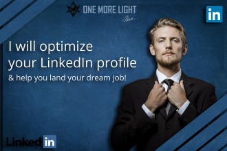 create, fully revamp and optimize your linkedin profile
