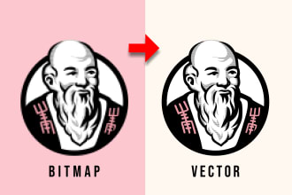 convert or trace your image to vector file  quickly high quality