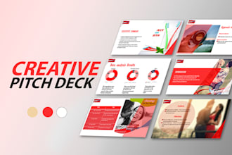 design a creative and professional powerpoint presentation