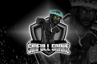 design unique twitch, kick logo, animated overlays, panels, emotes