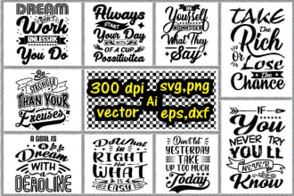 provide cut files dxf, vector, svg,png custom bundle design