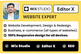 build responsive wix studio website editor x design redesign wix seo