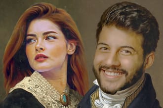 create a historical portrait of you or any
