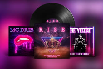 professionally design your album cover art or music artwork