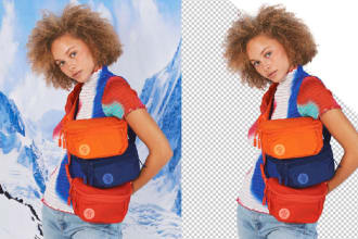 do product photo editing, background removal, retouching