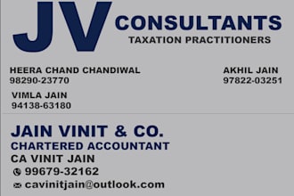 advertisement making and business card