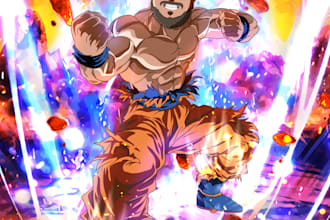 draw personal as dragon ball z dbz characters