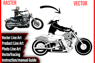 do adobe illustrator, logo, redraw image, vector art, illustration