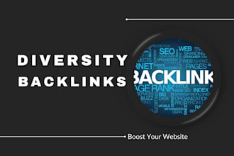 build diversity SEO backlinks and boost your website