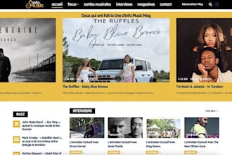 whrite an article and promote your music