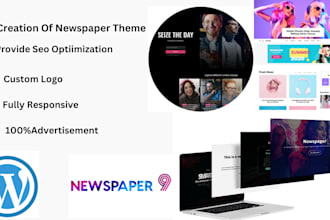 create news wordpress website or impressive  blog website