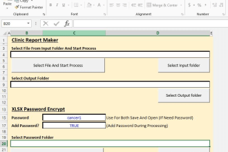 excel automation to create PDF