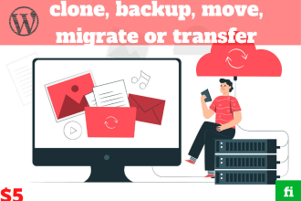 backup, migrate wordpress woocommerce site to any managed or cloud server