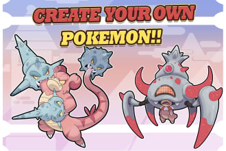 design your custom pokémon or fakemon