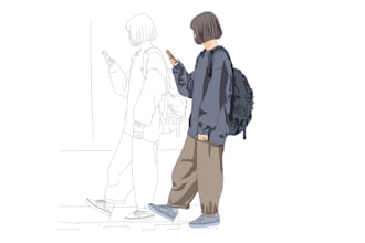 draw simple vector line art of your photo