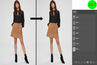 do multiple clipping path service in photoshop