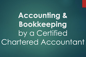 work as your qualified chartered accountant