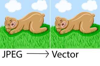 convert into vector format ai eps svg pdf high resolution png jpeg tiff psd