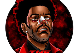 create original avatars, graphics and emotes for streamers and public figures