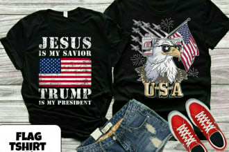 create any flag t shirt design