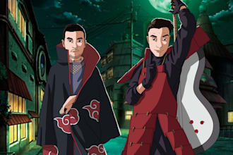 turn your photo into a naruto character