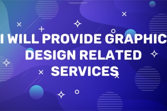 provide graphic design related services
