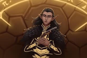 do illustration for books, games, ttrpg, dnd and tcg