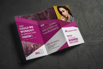 do business flyer,leaflet, trifold, bifold brochure, post card