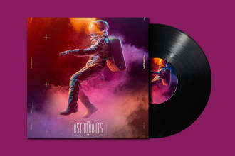 design unique album cover art and single album artwork