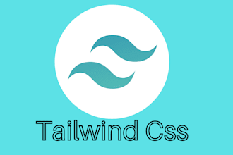 do responsive webpage with tailwind and javascript