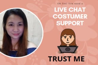 be your live chat support