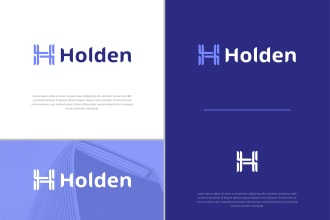 design modern initial letters and monogram logo