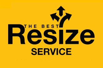 resize image, resizing photo and logo