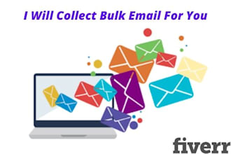 collect bulk email for you