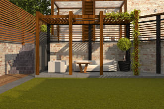 design your backyard garden, patio, and terrace