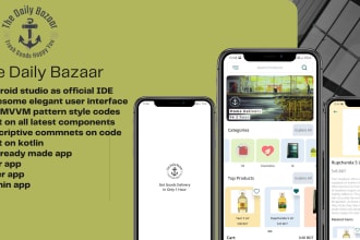develop grocery delivery app