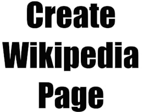 make you a Wikipedia Page